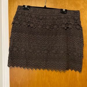 Crocheted Mini Skirt